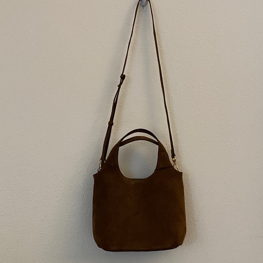 NWT Zara Suede Bag
